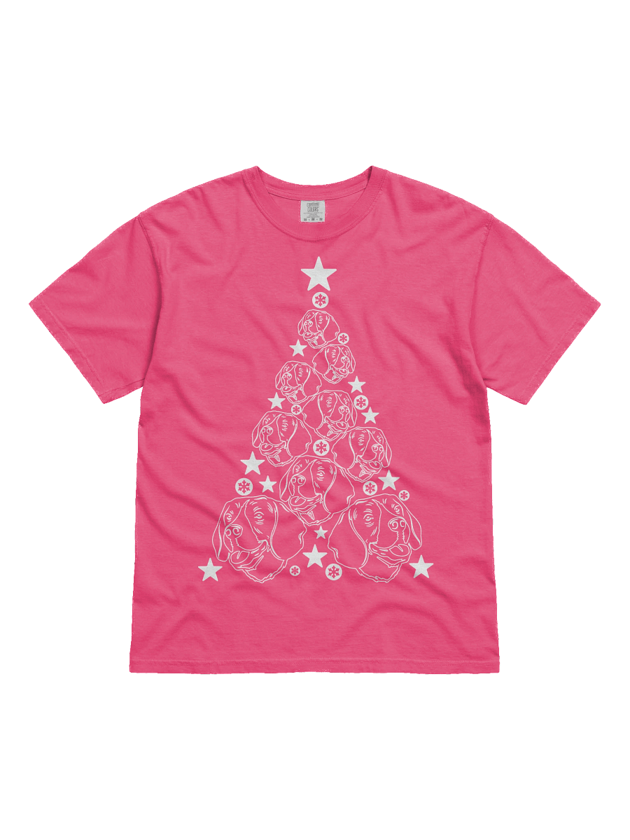 Beagle(2) Christmas Tree T-Shirt product image (41)