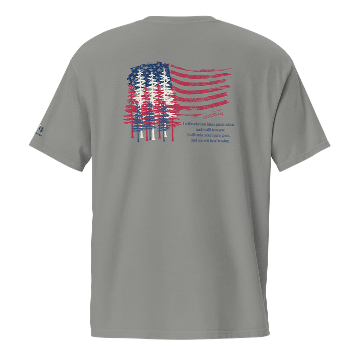 Comfort Colors Patriotic Faith Tee product image (9)