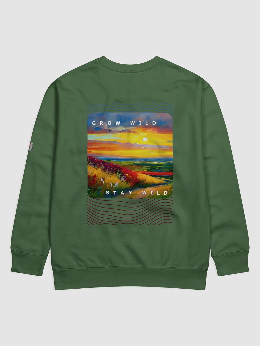 Grow Wild - Stay Wild Premium Sweatshirt 🐢❤️✨ Special Edition No. 2 product image (2)