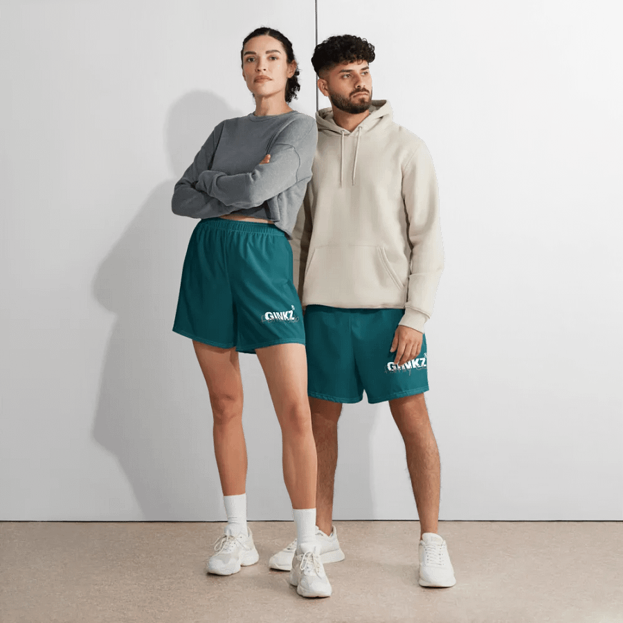 GINKZ Family Club All-Over Print Athletic Shorts product image (3)