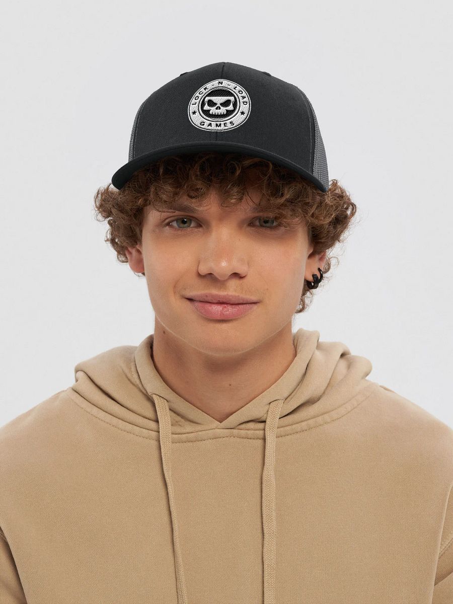 Skull Logo Richardson Trucker Hat product image (5)