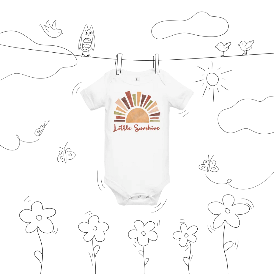 Little Sunshine Boho Sun Baby One Piece product image (28)
