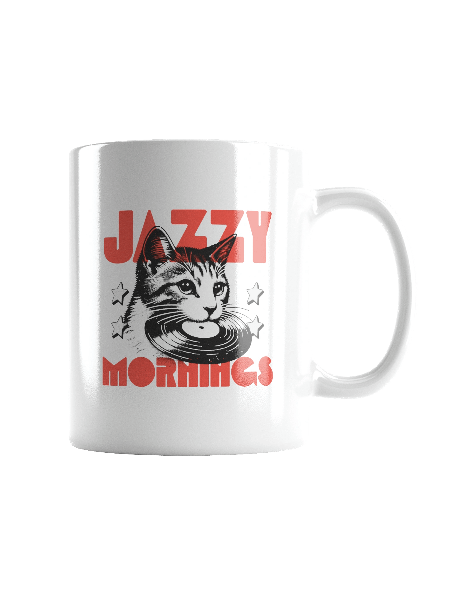 Jazzy Mornings – Vintage Coffee Mug product image (2)