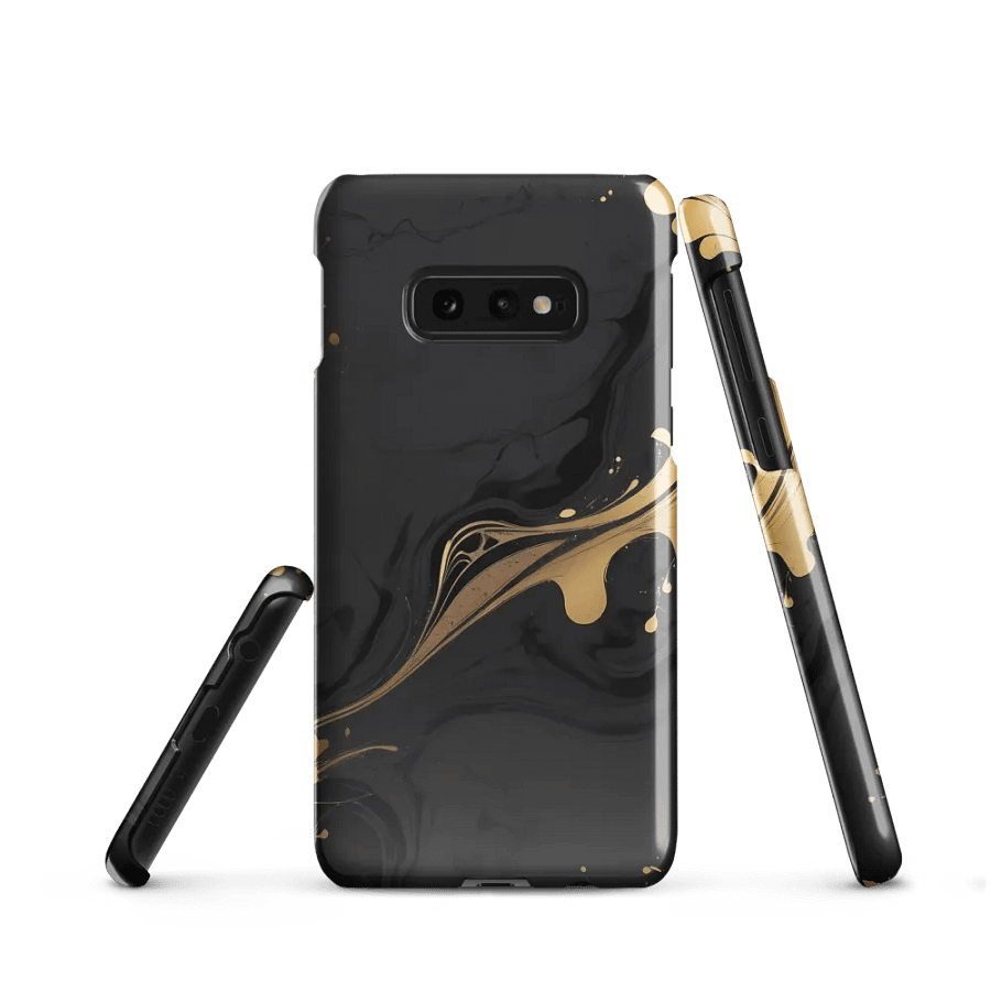 Snap Case for Samsung – Mystic Gold Flow product image (1)