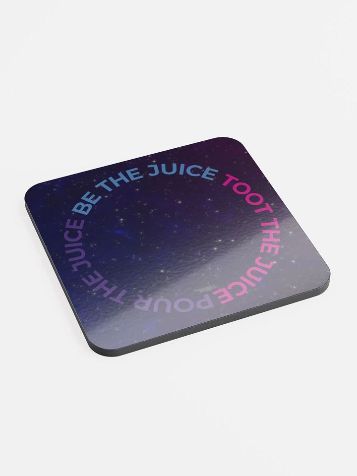 Pour. Be. Toot. Tricolor Text Coaster product image (2)
