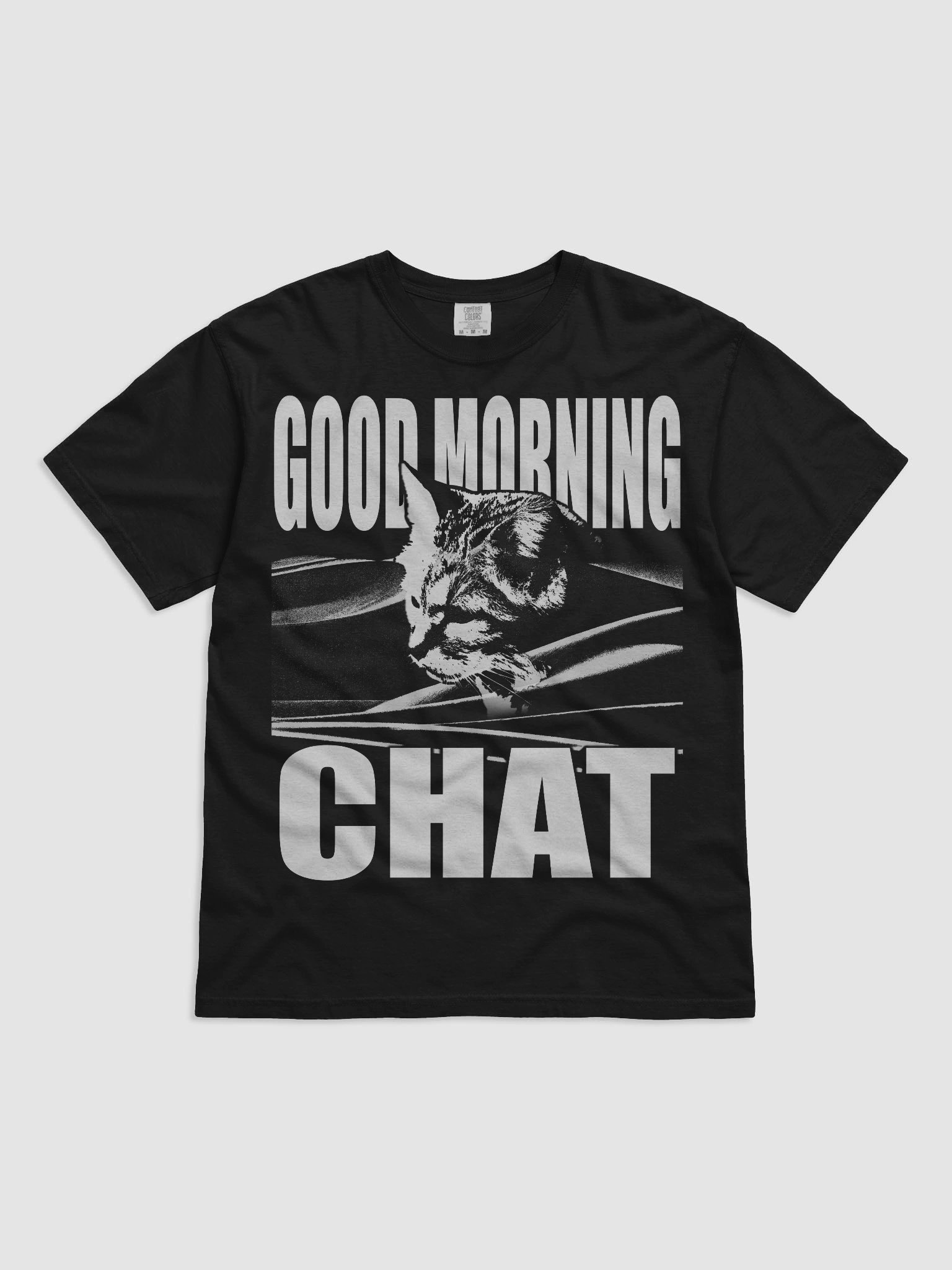 GOOD MORNING CHAT TEE product image (1)
