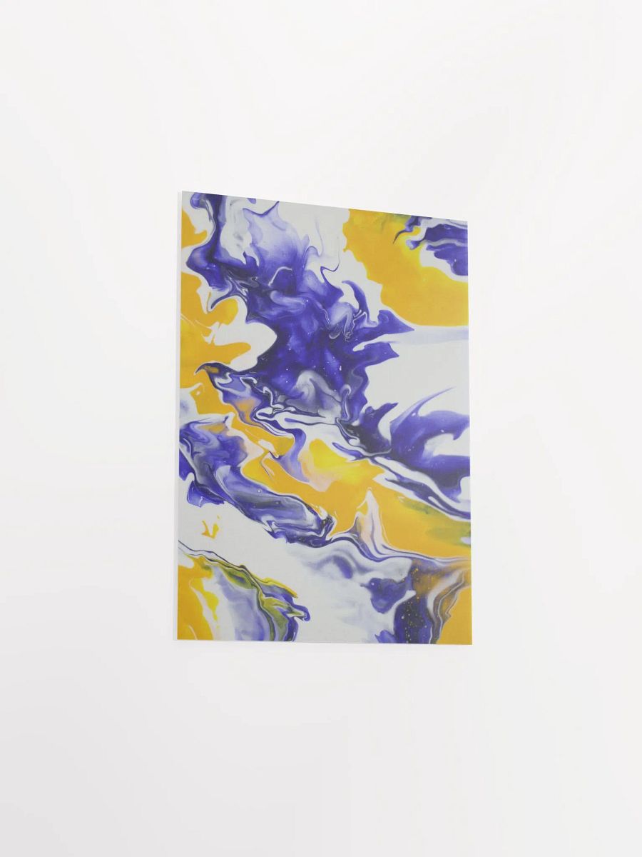 Acrylic Pour Printed Matte Poster - #20BY Design product image (7)
