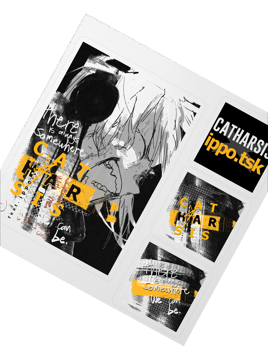 Catharsis x ippo.tsk Sticker Sheet product image (2)