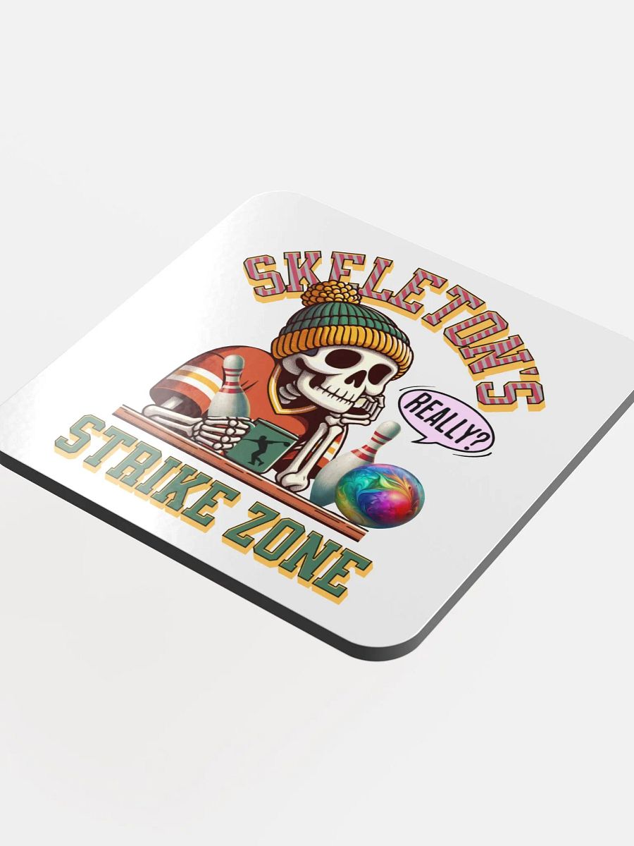 Skeletons Strike Zone Bowling Really Coaster Set product image (4)