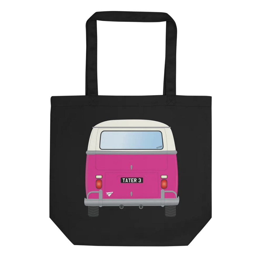 Pink bus Taterwave 3 year Tote bag product image (1)