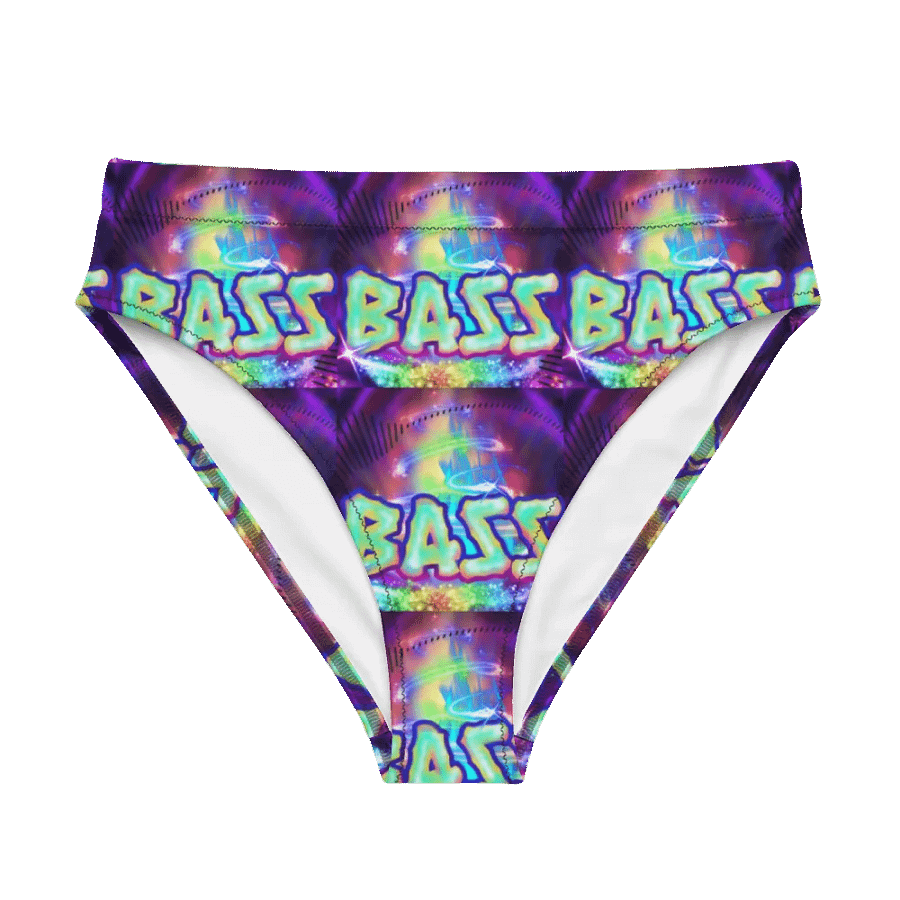 Hyper Bass Recycled High Waisted Bikini Bottom product image (1)