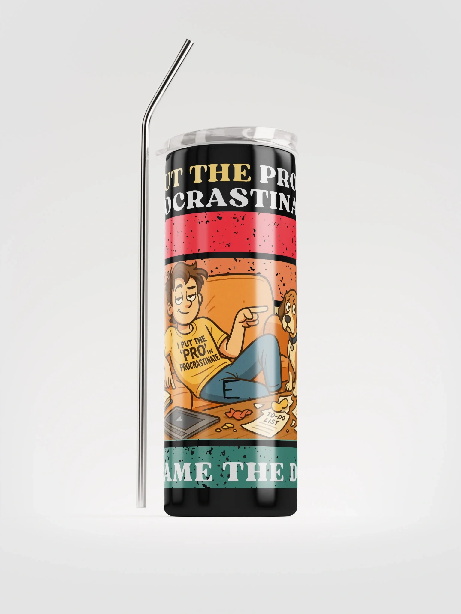 Procrastinator's Paradise Tumbler product image (1)