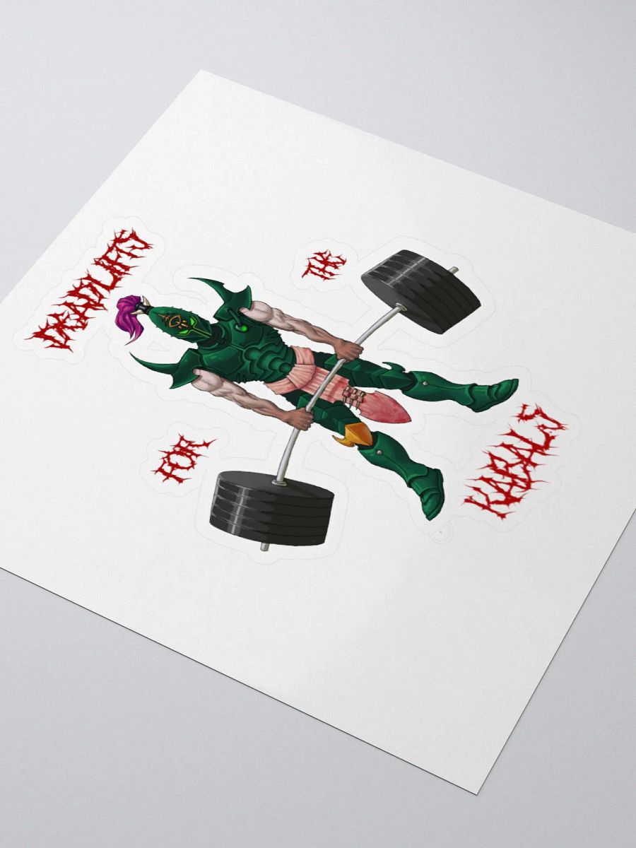 Deadlifts For The Kabals - Sticker product image (3)