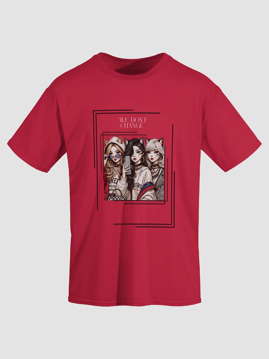 Gothic Anime Girls T-Shirt | Trendy Streetwear Cat Ear Hoodie Art | Aesthetic Urban Fashion TeesTrendy gothic anime girls t-shirt featuring cat ear hoodie and urban streetwear vibes.perfect for anime product image (2)