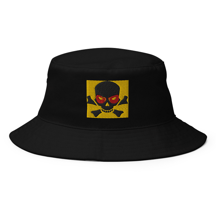 "Max E" Laser Eyes Skull Bucket Hat product image (1)