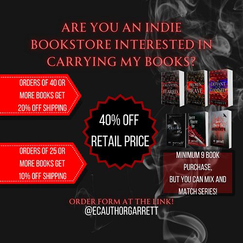 Are you an indie bookstore looking to carry my books? Did you know I sell my own signed copies directly to bookstores at whol...