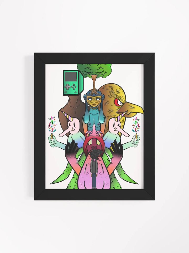 "Death's Day Dream" - Framed Print product image (1)