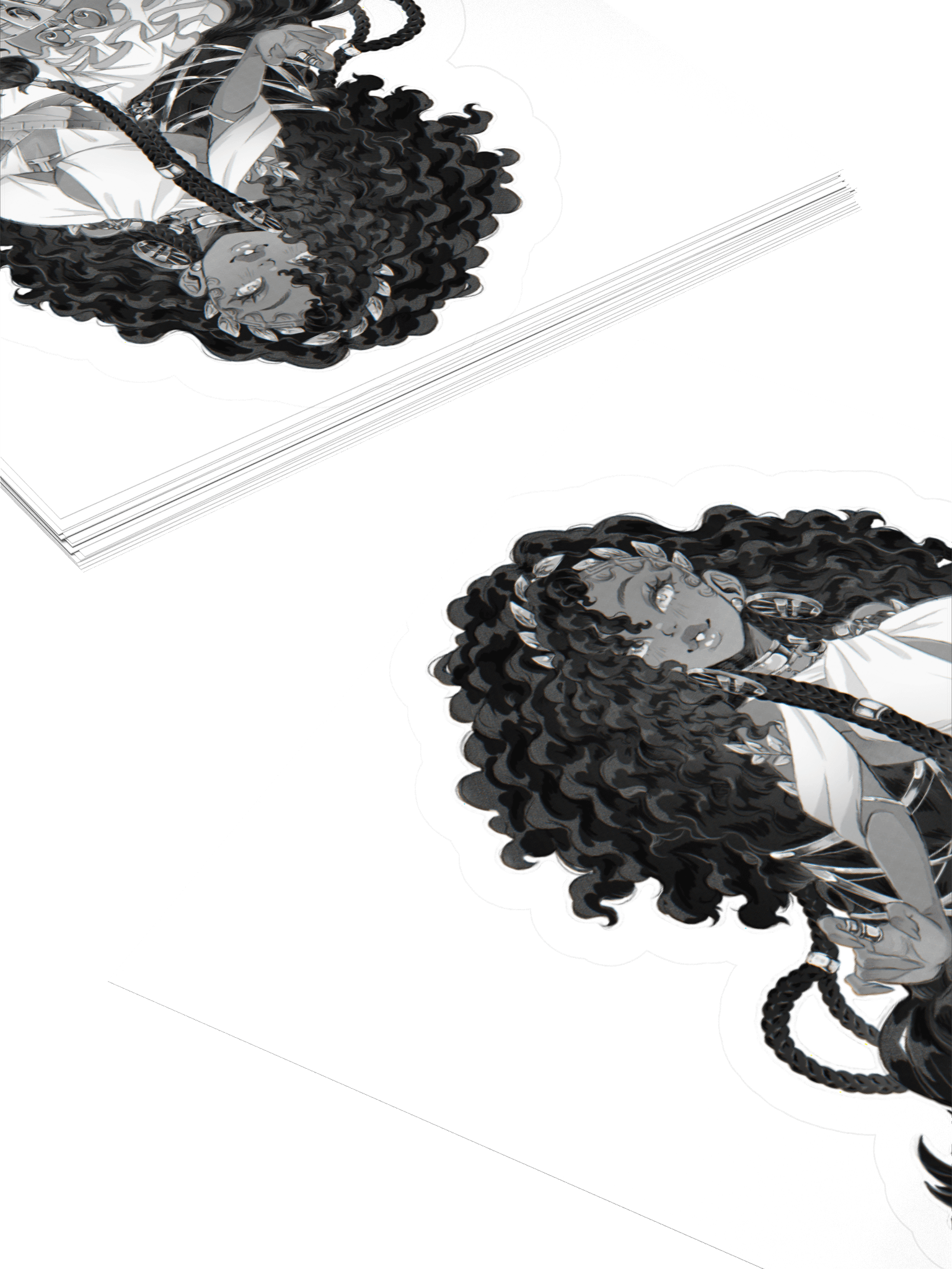 Manga Style Sticker product image (11)