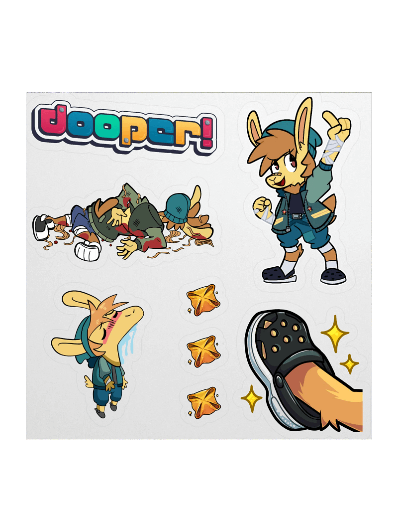 Dooper64 Sticker Pack