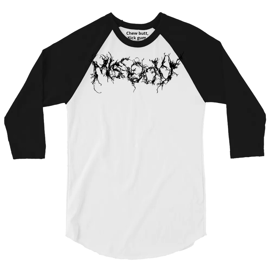 Thats V Metal Shirt! - White w/ Black sleeves product image (5)