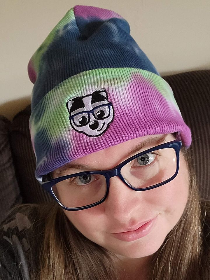 BadgerMakes Tie-Dye Beanie product image (4)