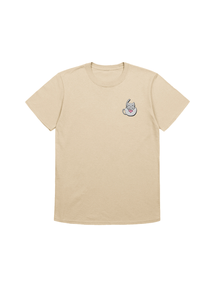 Softie's Café Logo T-Shirt || Left sided, Embroidered product image (99)