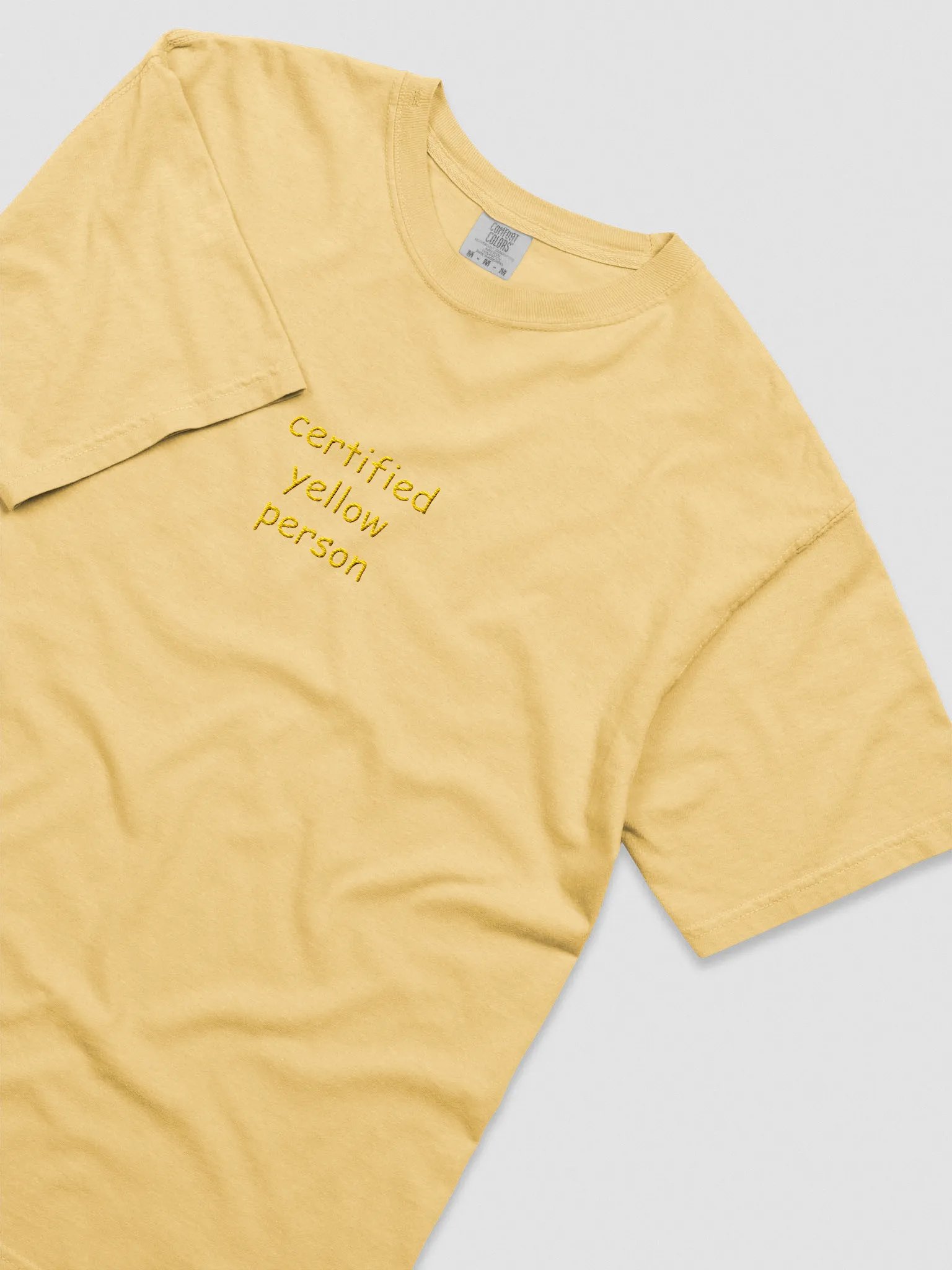 Certified Yellow Person Tee product image (7)