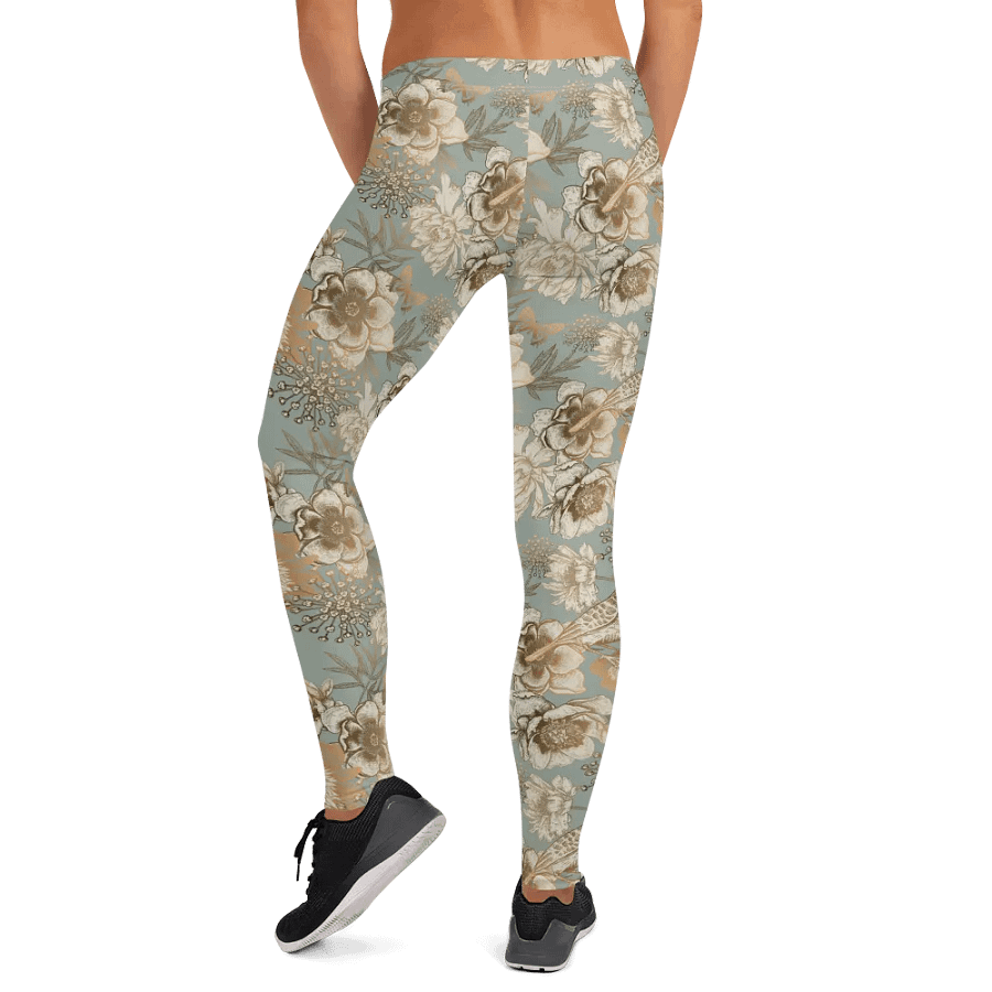 Birds And Flower Yoga Leggings product image (12)