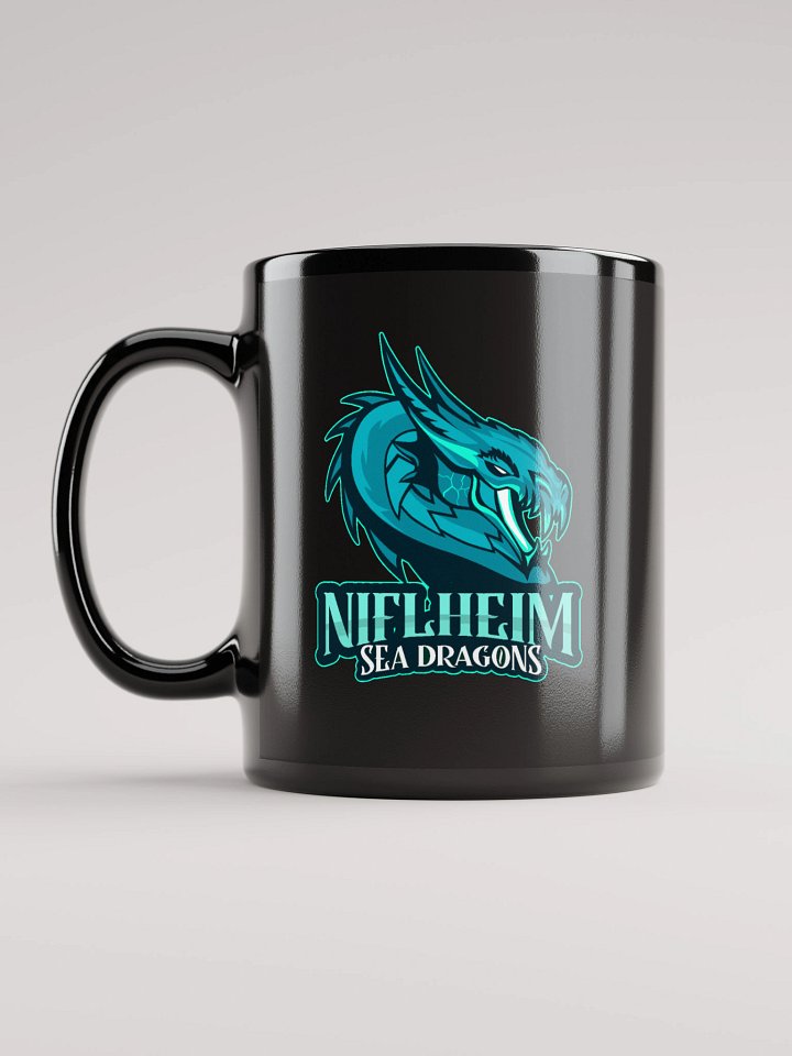 NIFLHEIM SEA DRAGONS BLACK CERAMIC KRÚS product image (1)