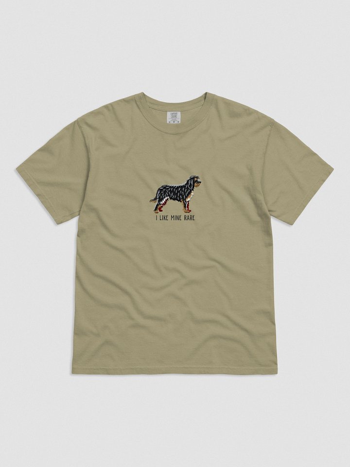 I Like Mine Rare T-Shirt(Embroidered) of an Otterhound(Black & Tan) product image (11)