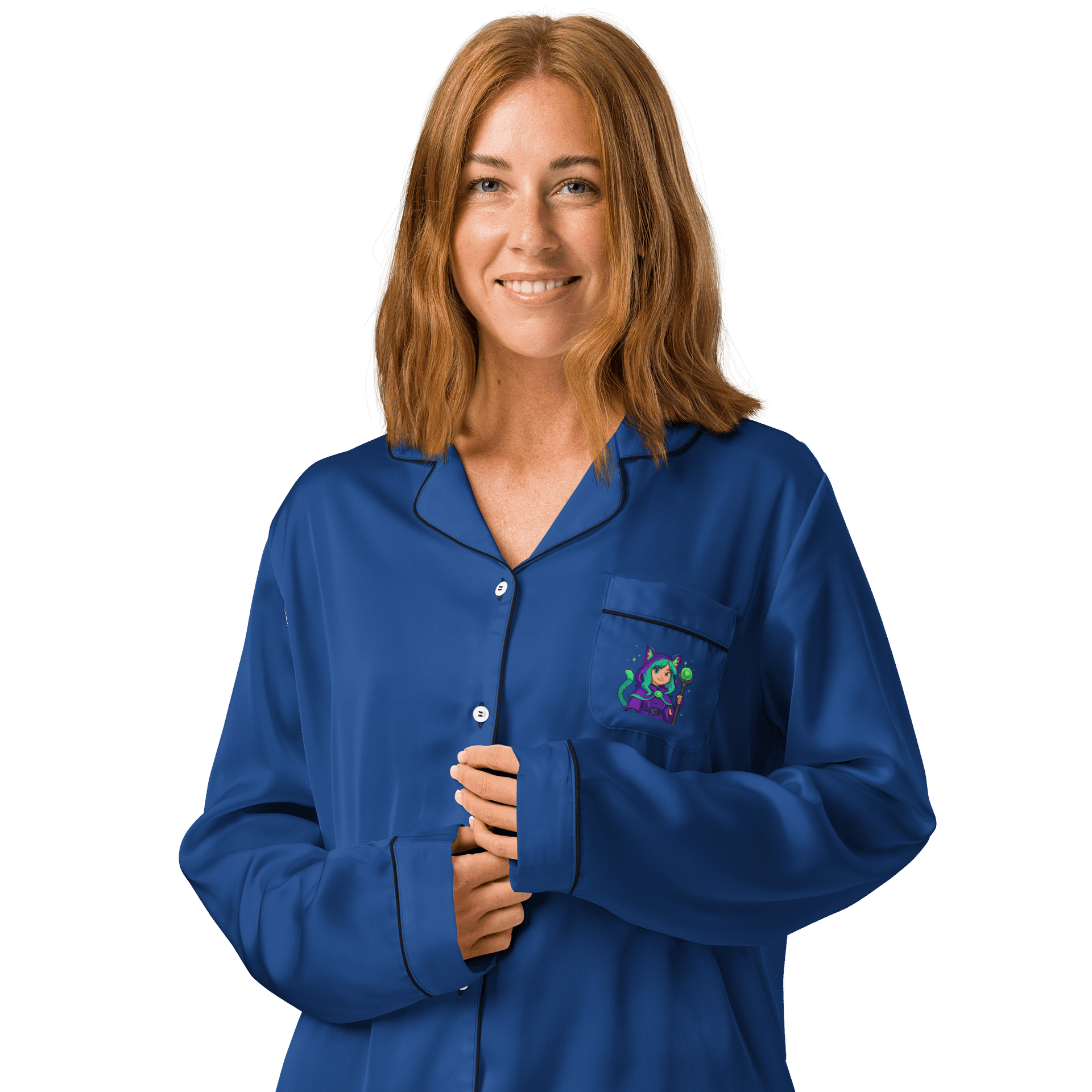 Chic Comfort: Women's Silky Pajama Top product image (4)