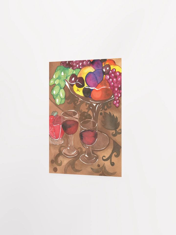 Wine And Fruits Art Print product image (9)