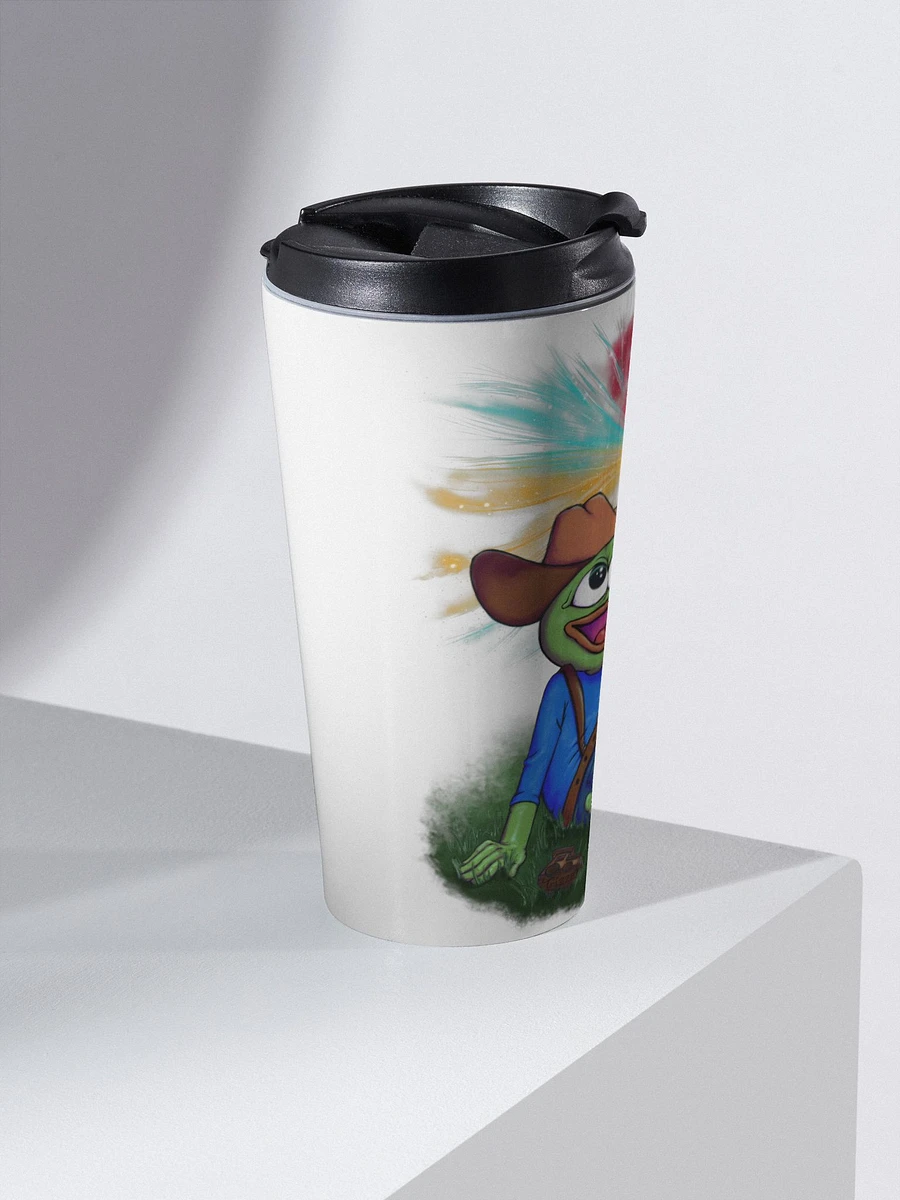 Dreamy Space Cowboy - Stainless Steel Travel Mug (US) product image (2)