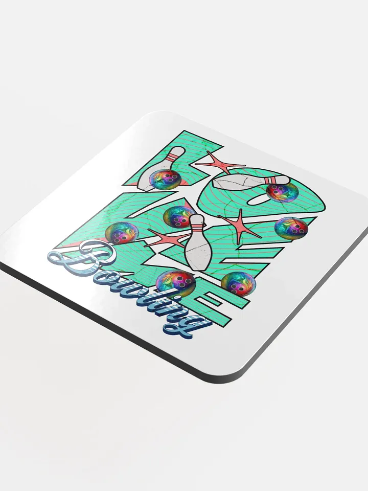 Love Me Bowling Strikes Coaster Set product image (1)