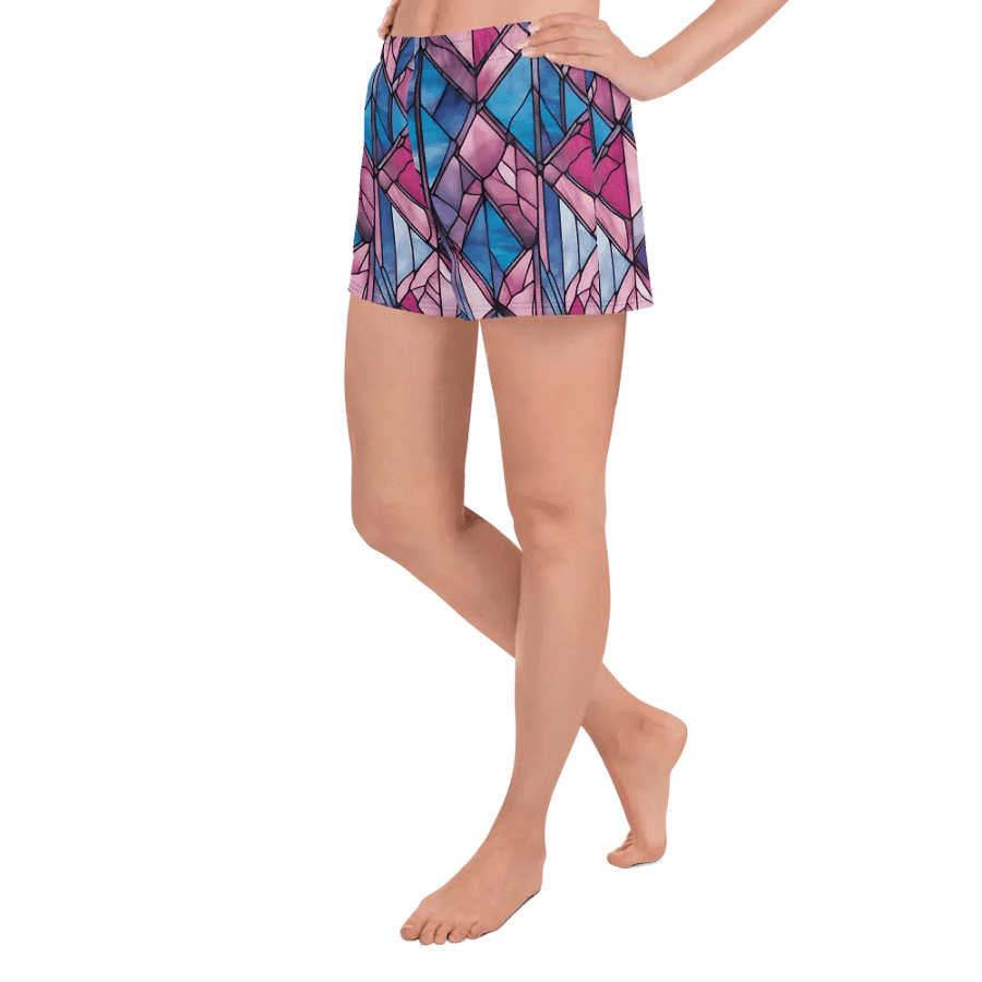 Symmetrical Splendor Athletic Shorts product image (12)