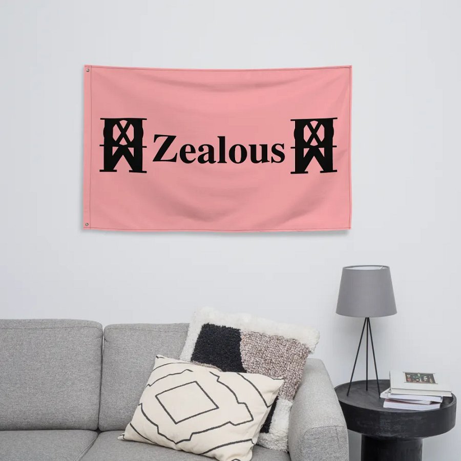 Zealous Vibes Custom Flag product image (8)