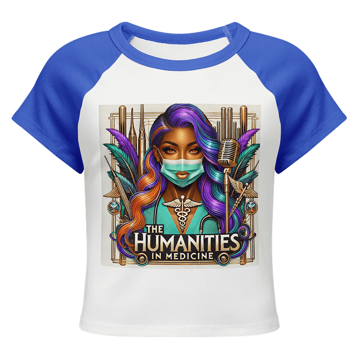 Humanities In Medicine Amazing Amber Eyes Raglan Tee product image (1)