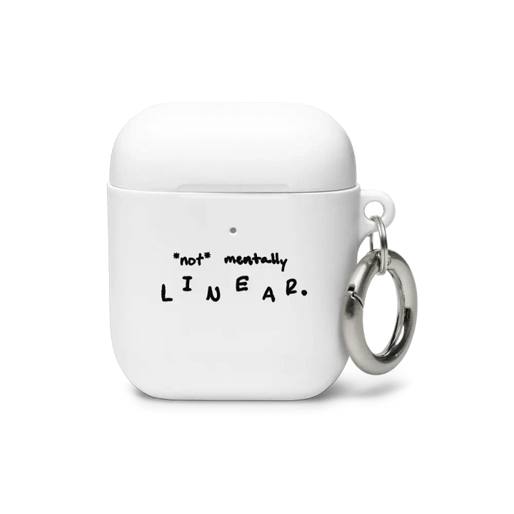 *not* mentally linear airpods case product image (14)
