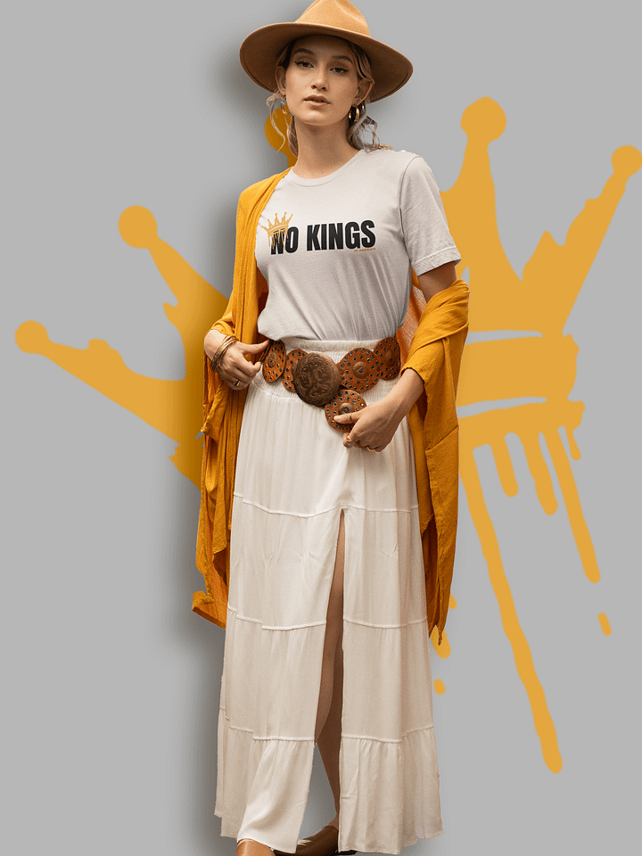 No Kings Royal Drip Crown T-Shirt - Being Liberal product image (2)