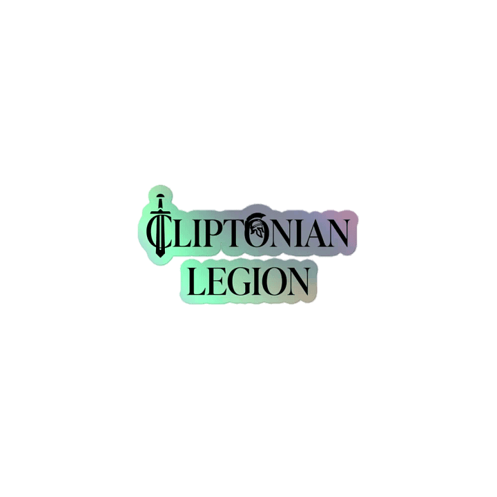 Cliptonian Legion Sticker product image (1)