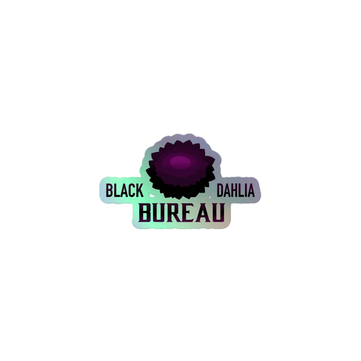 Dahlia Bureau Holo Sticker product image (1)