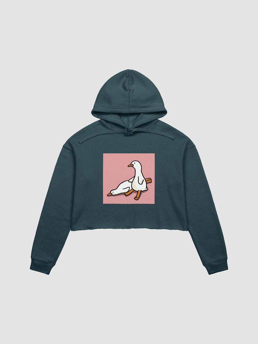 Meme Lazy Ducks Crop Hoodie product image (5)