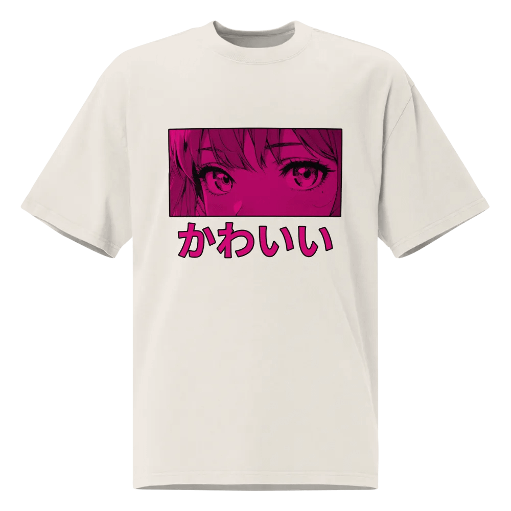 BUIII Kawaii Pink: Premium Oversized T-Shirt product image (10)