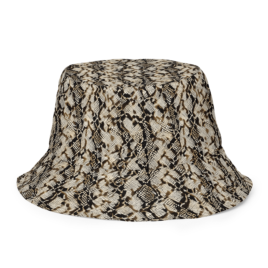 Beige Snake Pattern Hat product image (2)
