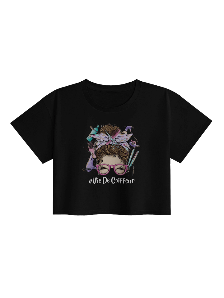 T-shirt #VieDeCoiffeur – Le Style des Passionnés de Coiffure product image (1)