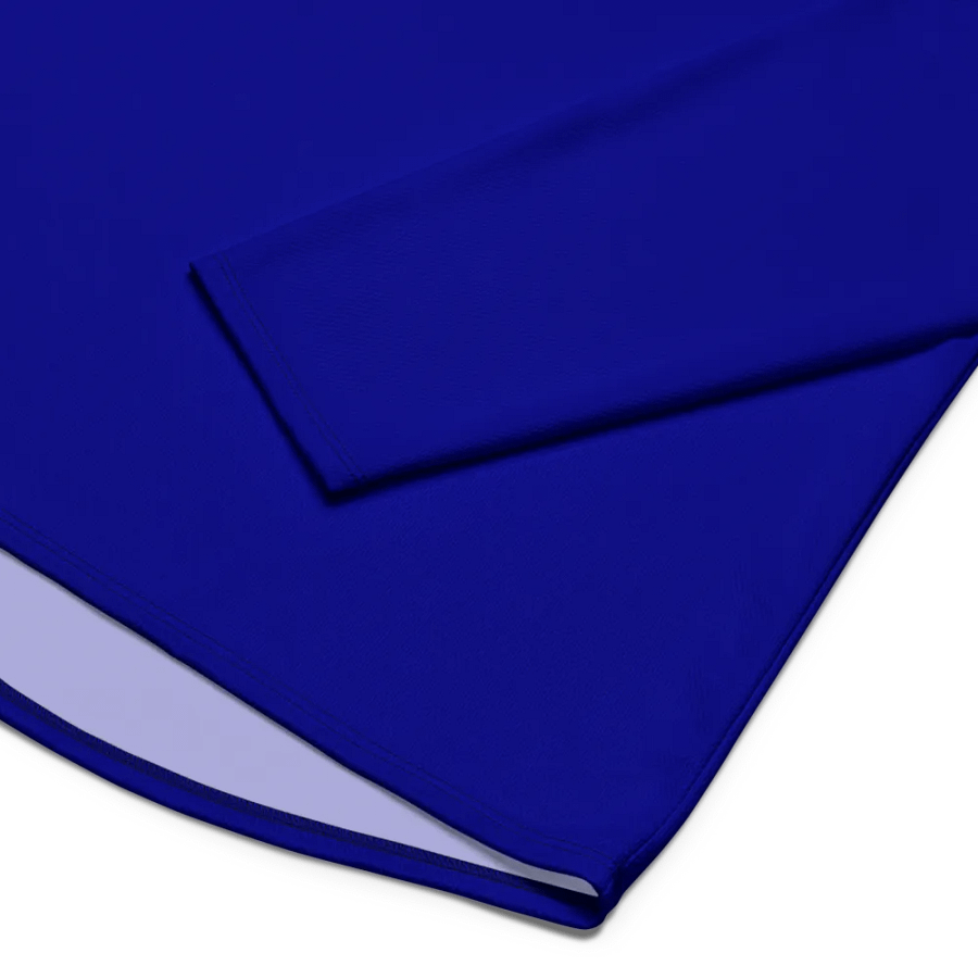 Plain Color Navy Blue Hockey Fan Jersey product image (4)