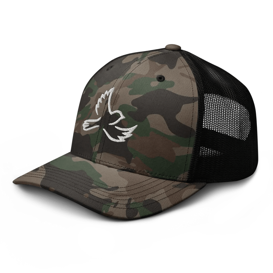 Otto Cap Camouflage Trucker Hat product image (4)