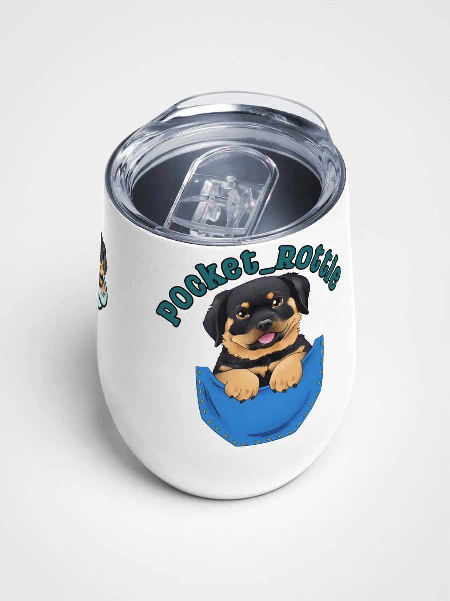 Logo and Emotes by Emma Wine Glass product image (2)