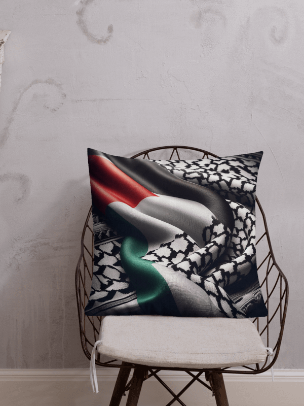 Palestinian Pride All-Over Print Pillow | AI Design FREE PALESTINA product image (1)