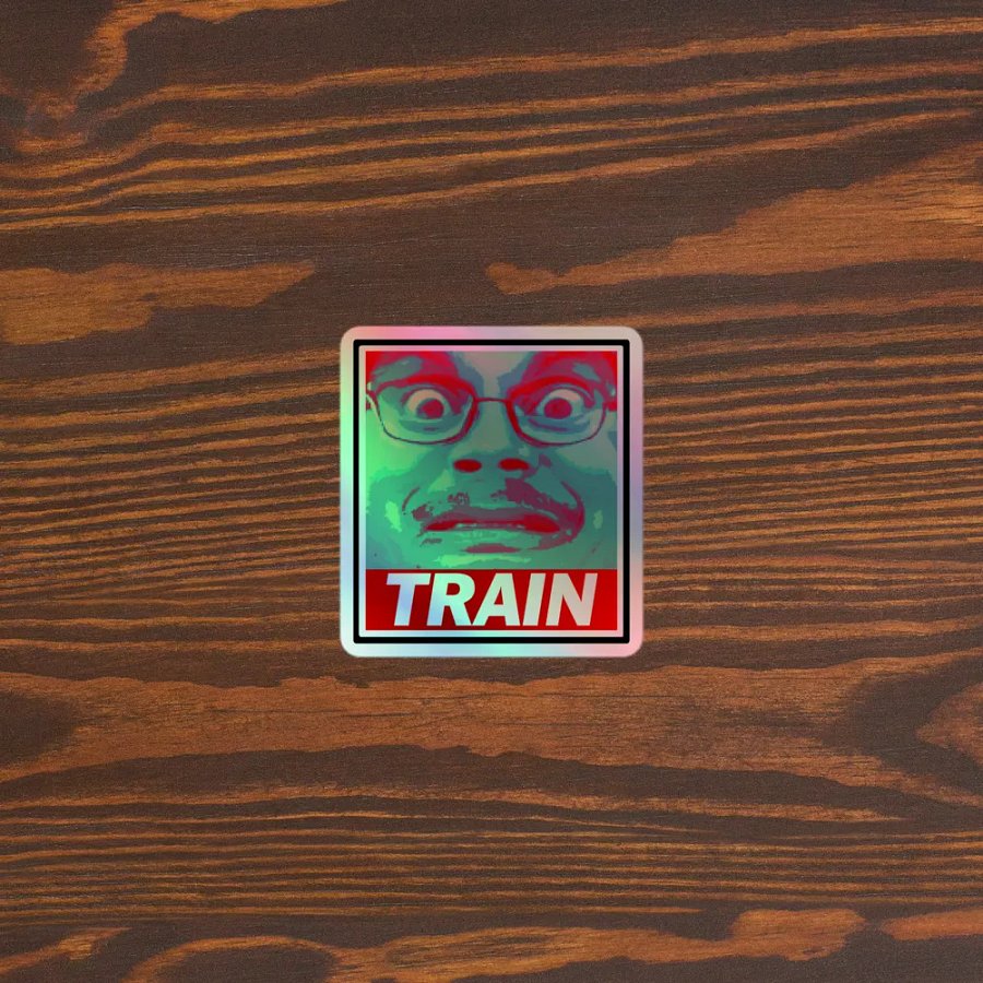 Terrance TRAIN Vinyl Holo Sticker product image (5)